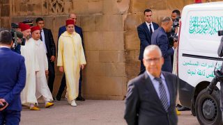 تشييع جثمان الراحل خالد الناصري بحضور صاحب السمو الأمير مولاي رشيد