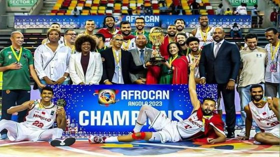 منتخب المغرب يتوج ببطولة إفريقيا للاعبين المحليين إفريقيا المنظمة بأنغولا