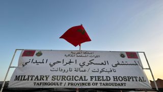 المستشفى العسكري الميداني بتافنكولت يحتضن ضحايا الزلزال بإقليم تارودانت