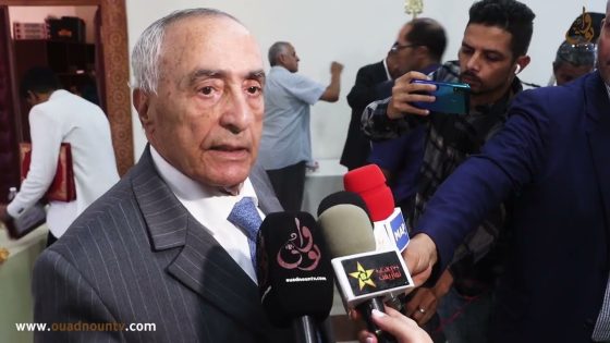المندوب السامي لقدماء المحاربين يحل بكلميم ويكرم مجموعة من قدماء المقاومين وأعضاء جيش التحرير خلال الإحتفال بالذكرى 61 لانطلاق عمليات جيش التحرير بالجنوب المغربي