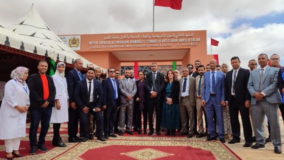 بالفيديو …تدشين المعهد العالي للمهن التمريضية وتقنيات الصحة بكلميم