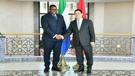 وزير خارجية سيراليون يقر أن العلاقات مع المغرب بلغت “مستوى غير مسبوق”