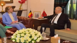 وزير الداخلية يتباحث مع نظيرته البلجيكية