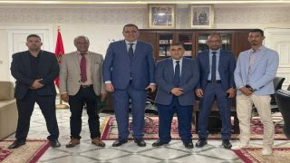 رئيس مجلس غرفة الصناعة التقليدية لجهة كلميم وادنون يجري لقاء عمل مع السيد عامل إقليم اسا الزاك