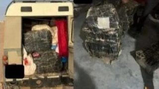 فرقة مكافحة العصابات بالعيون تضبط طن و880 كيلوغرام من المعسل المهرب وتوقف مشتبهًا فيه
