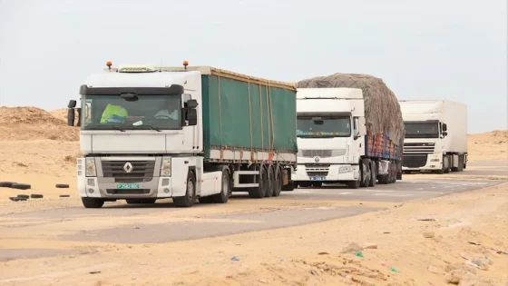 فقدان ثلاث شاحنات مغربية بين بوركينافاسو والنيجر تضم أربعة سائقين