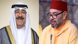 الملك يهنئ أمير الكويت