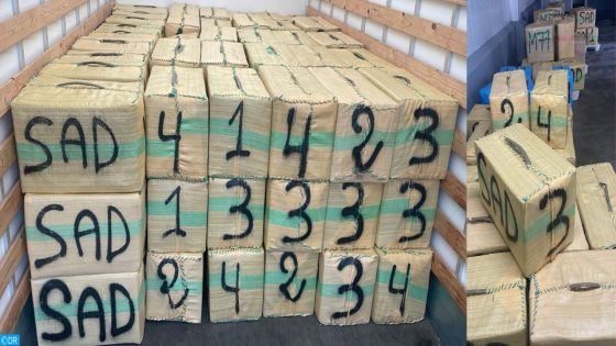 إحباط محاولة تهريب أزيد من خمسة أطنان من مخدر الشيرا بطنجة