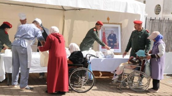 الحرس الملكي يوزع 5000 وجبة إفطار يوميا لفائدة الأسر المعوزة