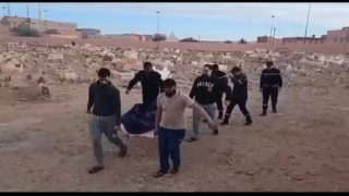 كلميم.. خطارة بمقبرة تبتلع طفلا