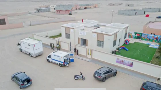 قافلة تقدم خدمات صحية بجماعتي الطاح وطرفاية