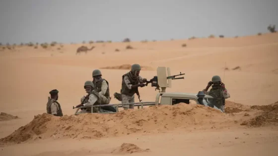 الجيش الموريتاني يعلن منطقة “لبريكة” منطقة عسكرية محظورة على المدنيين