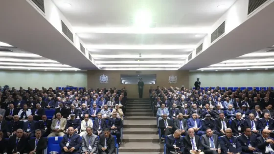 المعهد الملكي للشرطة بالقنيطرة يحتفي بتوشيح 353 شرطياً وشرطية بأوسمة ملكية سامية