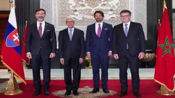 العلمي يلتقي بوزيرين من سلوفاكيا