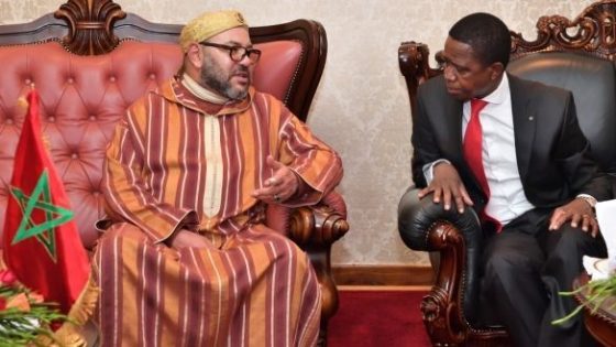 الملك يُعزي الرئيس الزامبي