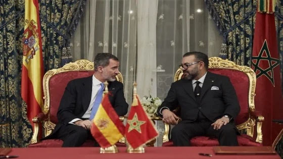 الملك محمد السادس يبارك عيد إسبانيا