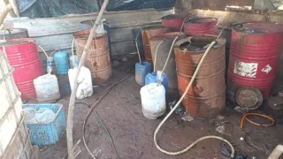 درك تزنيت يفكك ورشة سرية لتقطير “الماحيا” بدوار “إديعيش”