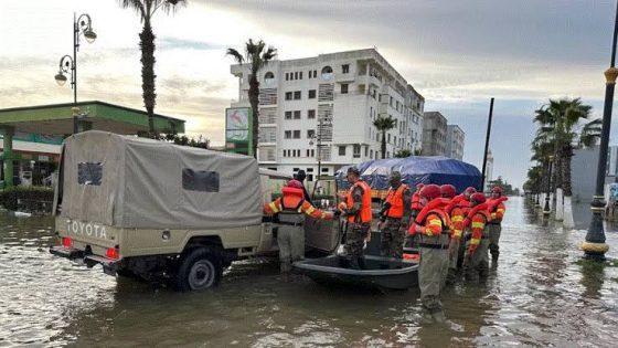 فيضانات القصر الكبير تؤجل عودة السكان إلى منازلهم بسبب نشرة إنذارية جديدة