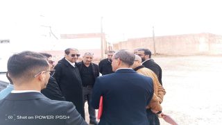 انطلاق مشروع تهيئة ساحة أمام الزاوية الدرقاوية بجماعة تݣانت لتعزيز البنية الحضرية