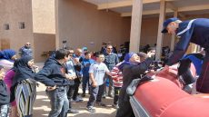 المركب الاجتماعي للأشخاص في وضعية إعاقة ضيفاً على الوقاية المدنية بأسا الزاك في إطار الأبواب المفتوحة