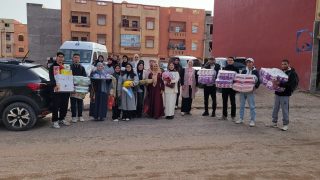 مبادرة تضامنية لمتدربي معهد التكنولوجيا التطبيقية ببيوكرى لفائدة مركز ذوي الاحتياجات الخاصة