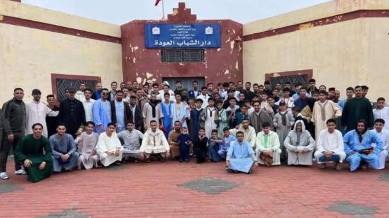 شباب بوجدور يحتفلون بأول أيام عيد الفطر في أجواء أخوية مميزة