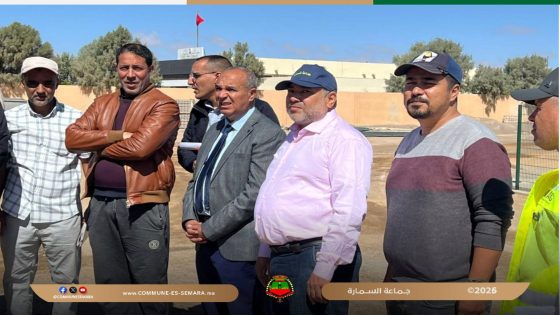 جماعة السمارة تسرّع وتيرة تأهيل ملعب لحبيب الحبوها لتعزيز البنية الرياضية