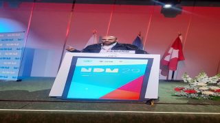 رئيس المركز الأورومتوسطي لرصد مخاطر الألغام يُبرز البُعد الإنساني لمبادرة الحكم الذاتي بالصحراء المغربية، على هامش الاجتماع الدولي NDM-UN29 بجنيف