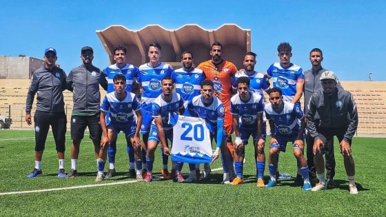 إتحاد شباب سيدي إفني يواصل التألق بانتصار ثمين من قلب الداخلة
