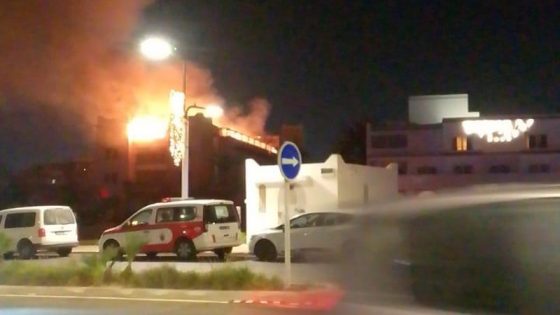 حريق بفندق في صونابا بأكادير يستنفر السلطات دون تسجيل خسائر بشرية