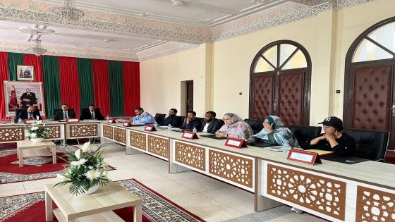 جماعة طرفاية تعقد دورتها العادية لشهر ماي بحضور رؤساء المصالح الخارجية