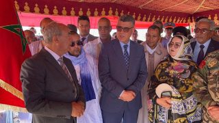 عامل إقليم السمارة يتفقد مشروع تثمين حجر الجيود بأمكالة لتعزيز التنمية الاقتصادية المحلية
