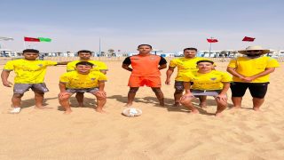 رجاء كسمار يتألق بفم الواد ويعزز حضور إقليم طرفاية في كرة القدم الشاطئية