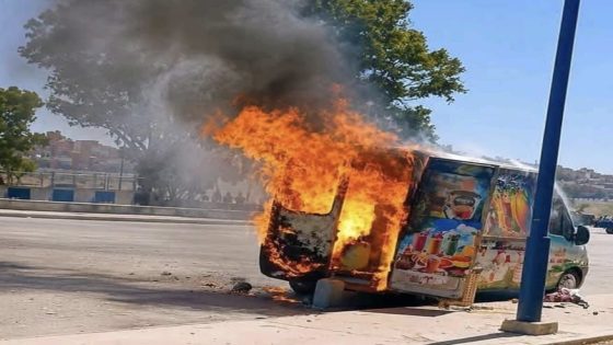 حريق يلتهم عربة سناك متنقلة بطنجة ويتسبب في خسائر مادية جسيمة