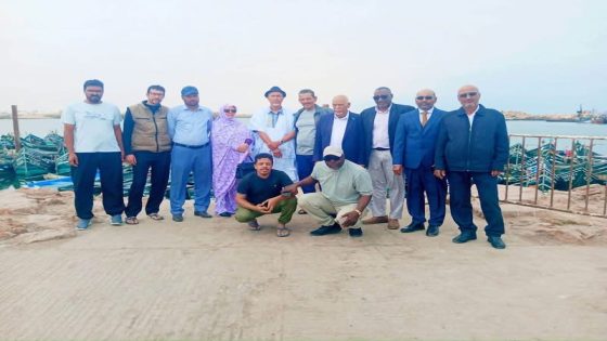 وفد موريتاني يزور تعاونية أسماك السلام بطرفاية لتعزيز التعاون وتبادل الخبرات في قطاع الصيد البحري