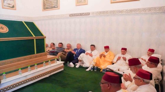 والي جهة سوس ماسة يشارك في إحياء الذكرى السنوية لوفاة شيخ جماعة سيدي الحاج محمد الحبيب بتنالت