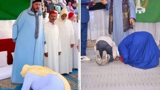 تفاصيل حادث تقبيل الايدي والاقدام . قصة ليلة روحانية صادمة زعزعت وسائل التواصل الاجتماعي